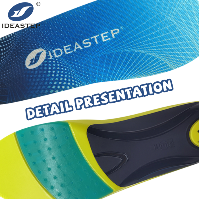Ideastep D-048 Prefabricated Orthotics - Arch Support & Shock Absorption Gel Insoles (35-46 Custom Sizing)