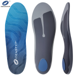 Ideastep YD-002 OEM Moisture Wicking Sports Insoles for Athletes, Breathable Orthotics for Running Shoes (Bulk)