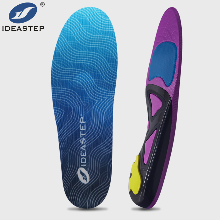 Ideastep YD-011 OEM Shock Absorbing Sports Insoles with Arch Support - Performance Orthotics for Athletic Running & High-Impact Customizable