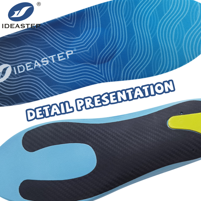 ​Ideastep TB-01-7 Wholesale Sports Insoles with Shock Absorption & Moisture Wicking - Bulk/OEM