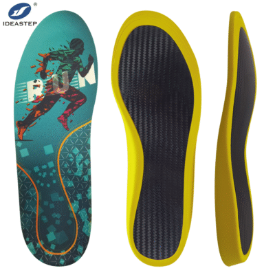 JF-435-2 Carbon Fiber Arch Support Insoles with Rigid Anti-Torsion Plate