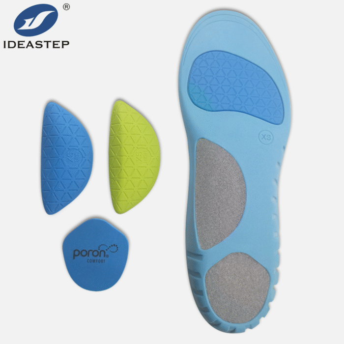 JF-415 Adjustable Arch Support Insoles with Removable Heel & Arch Pads