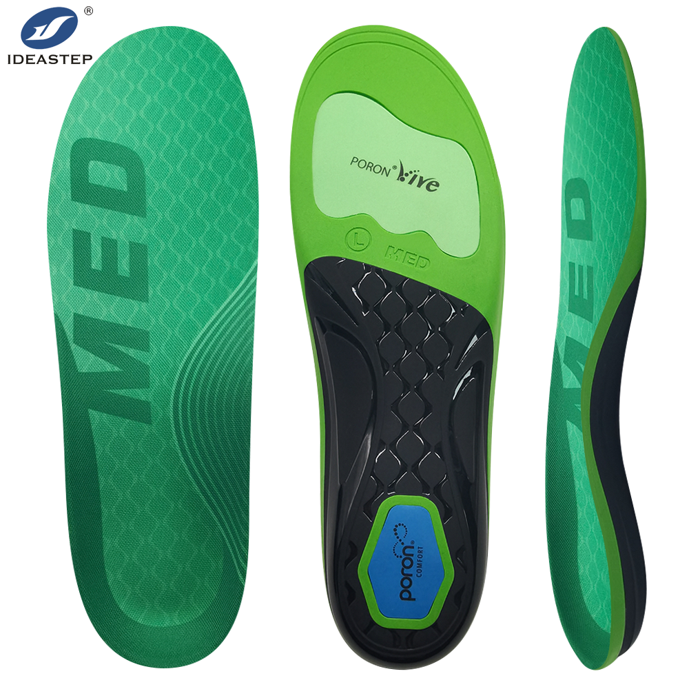 JF-490 MED Arch Support Insoles – Balanced Support with Dual Elastic Cushioning