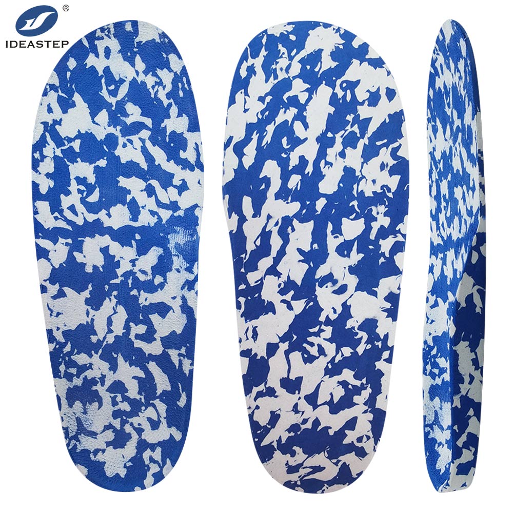 XA-053 Blue Fine Closed EVA Orthotic Insole Base