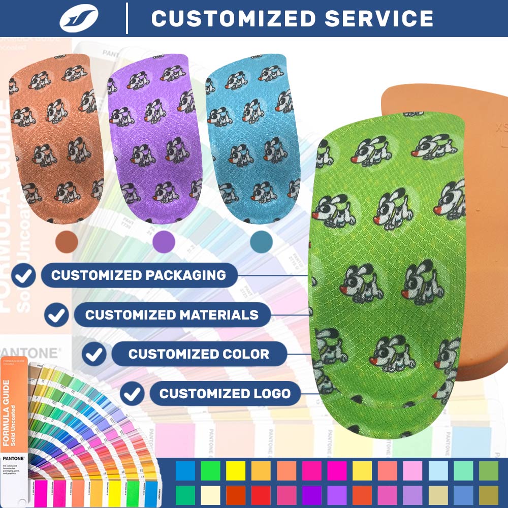 Ideastep JF-022 Children’s Orthopedic Insoles | Wholesale Flat Foot Support