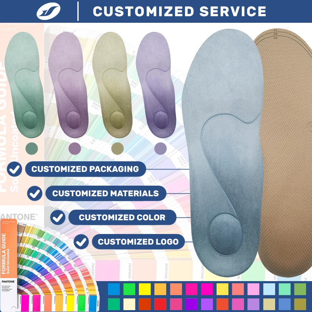 Ideastep JF-428 Diabetic Insoles | Pressure Relief & Multi-Density Foam Support