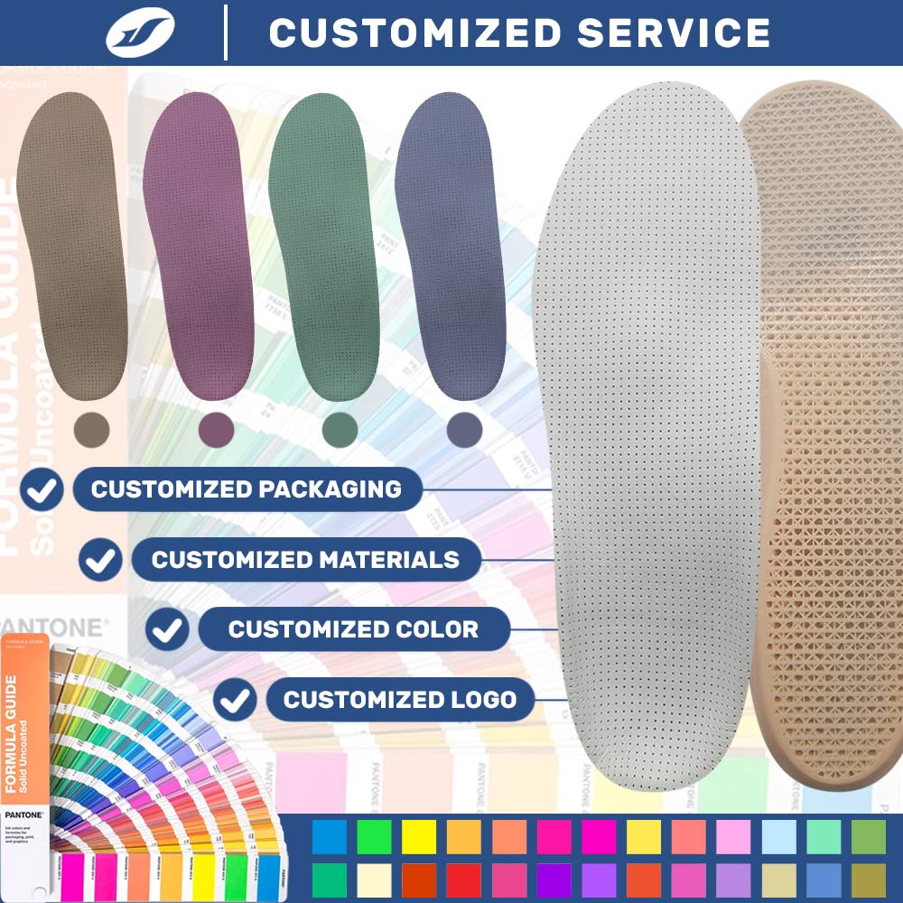 3D-7 Smart Relief 3D Printed Insole | All-Day Comfort & Antibacterial Protection