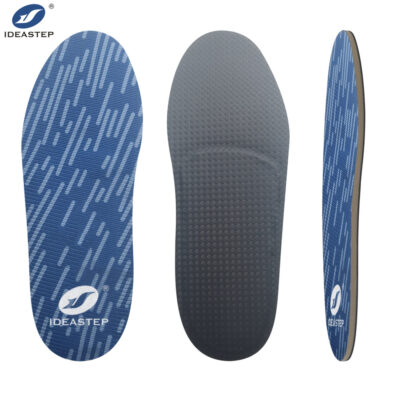 Ideastep #5 EVA Orthotic Insoles with Thermoplastic Support Core and Non-Slip Fabric Top