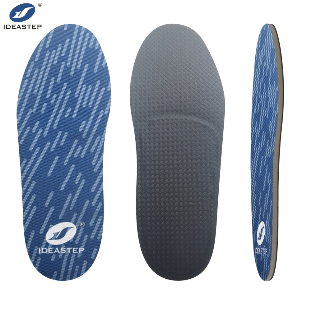 Ideastep #5 EVA Orthotic Insoles with Thermoplastic Support Core and Non-Slip Fabric Top