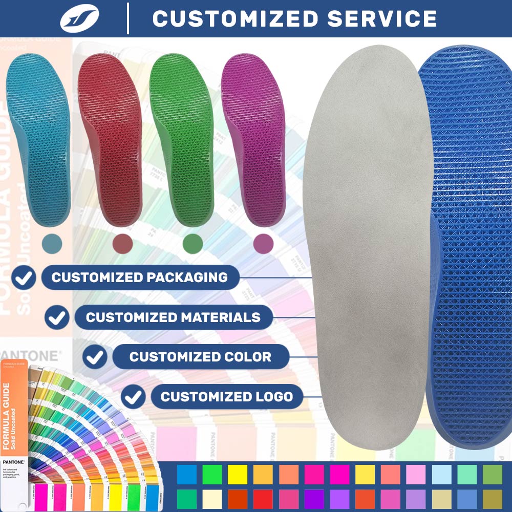 3D-15 Fresh Comfort 3D Printed Insole | Velvet Surface & Breathable Foot Environment