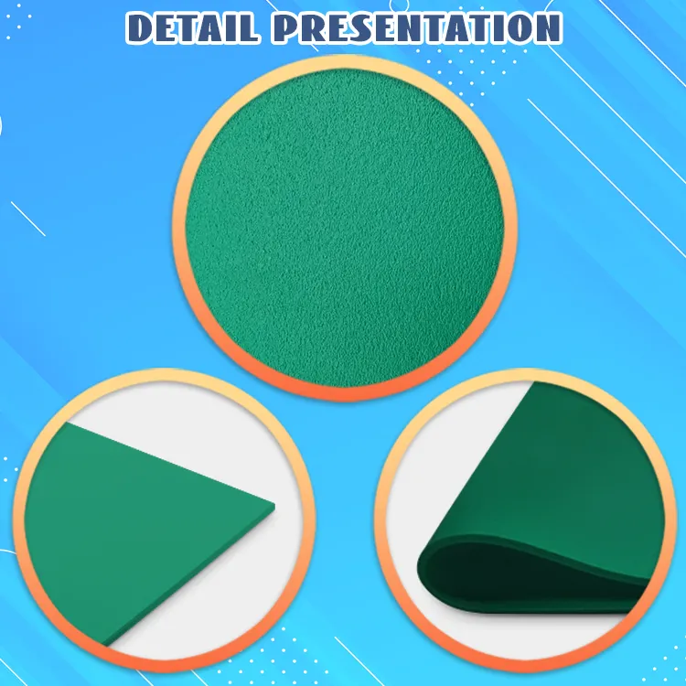 custom green EVA foam sheets for shoe insoles