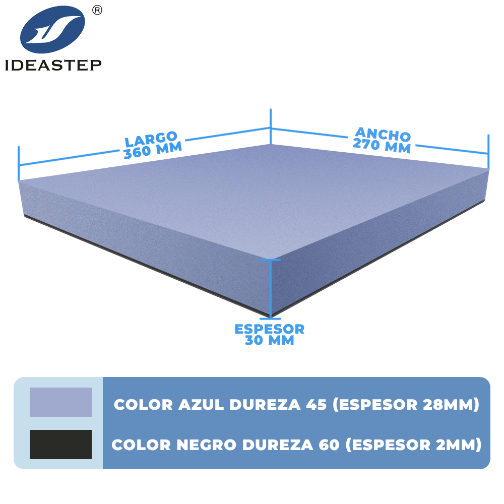 Ideastep Custom Dual Density EVA CNC Milling Foam Blocks for Insole Manufacturing - Image 2