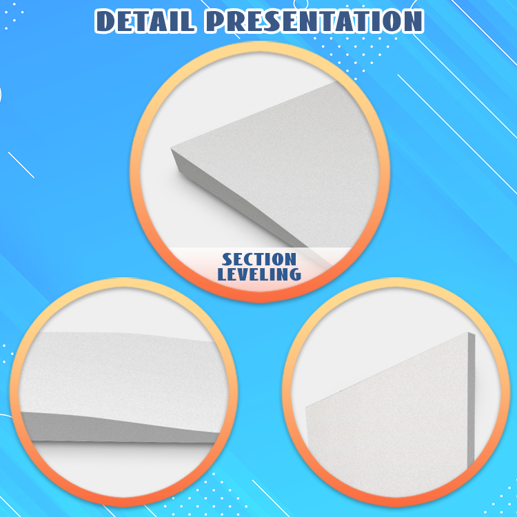 EVA slope blocks for orthotic milling
