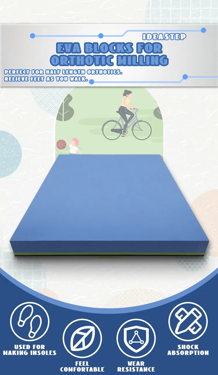 Ideastep Custom Colored EVA Foam Sheets for Insole Manufacturing - Image 2