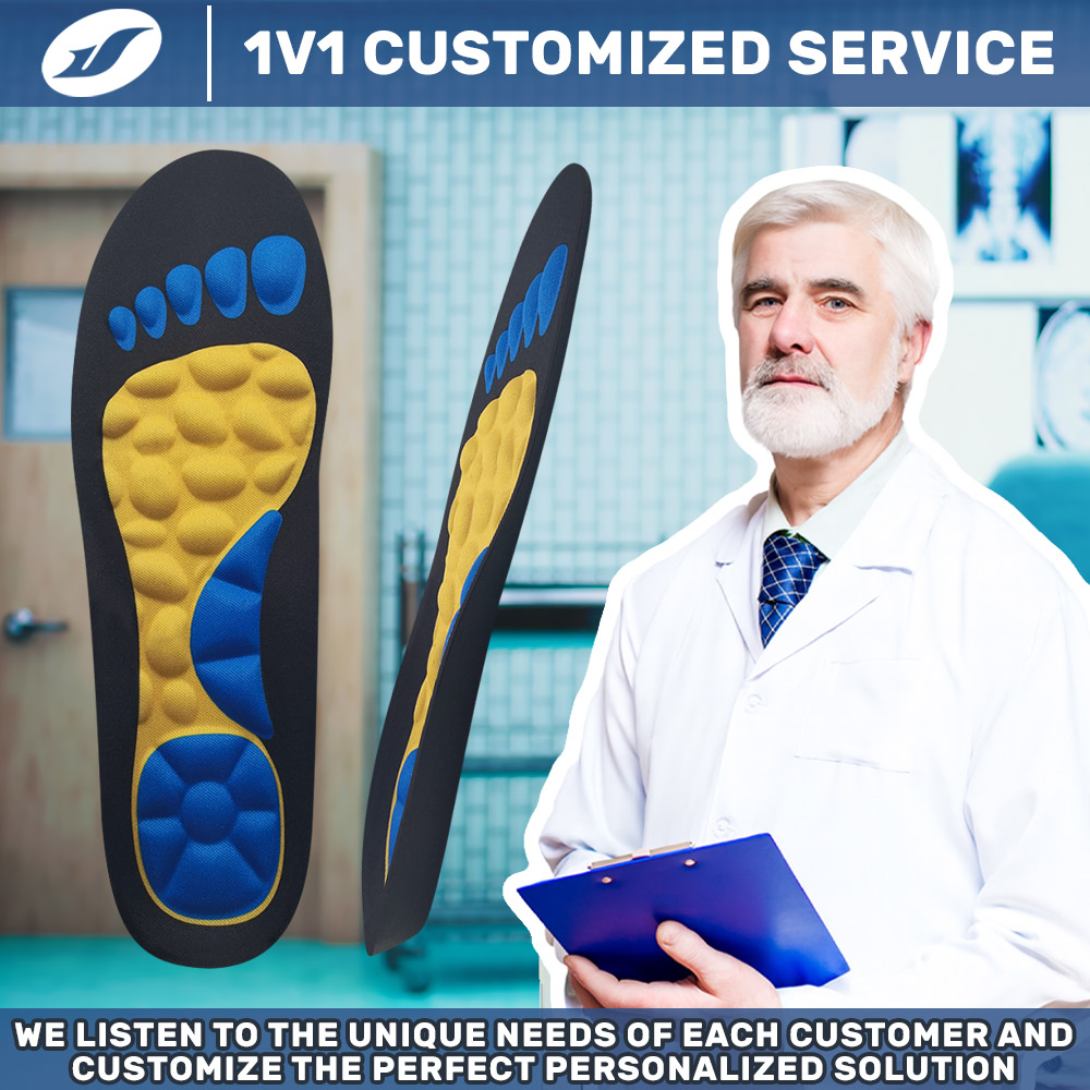 dual color PU insoles