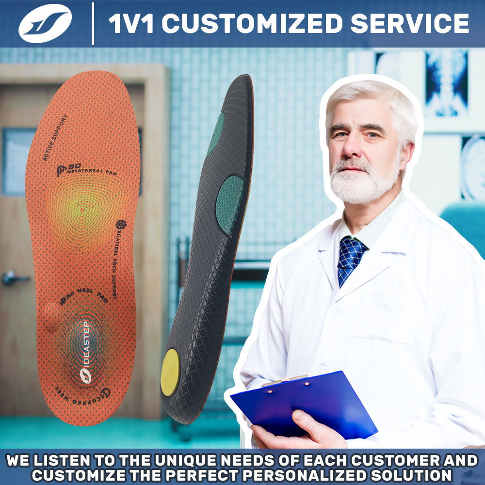 dual color PU insoles